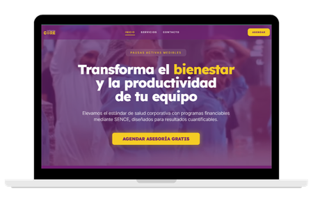 Sitio web de Sadhana Core